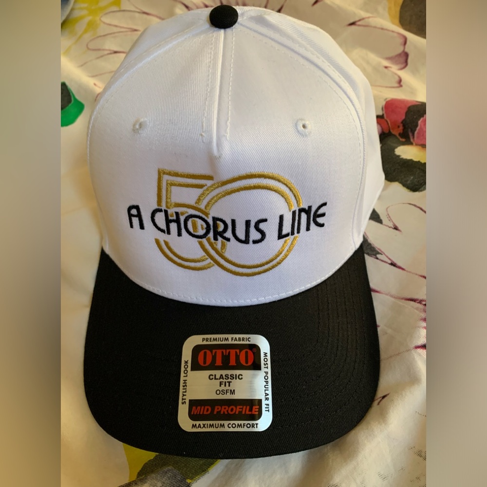A Chorus Line commemorative baseball style hat NWT
